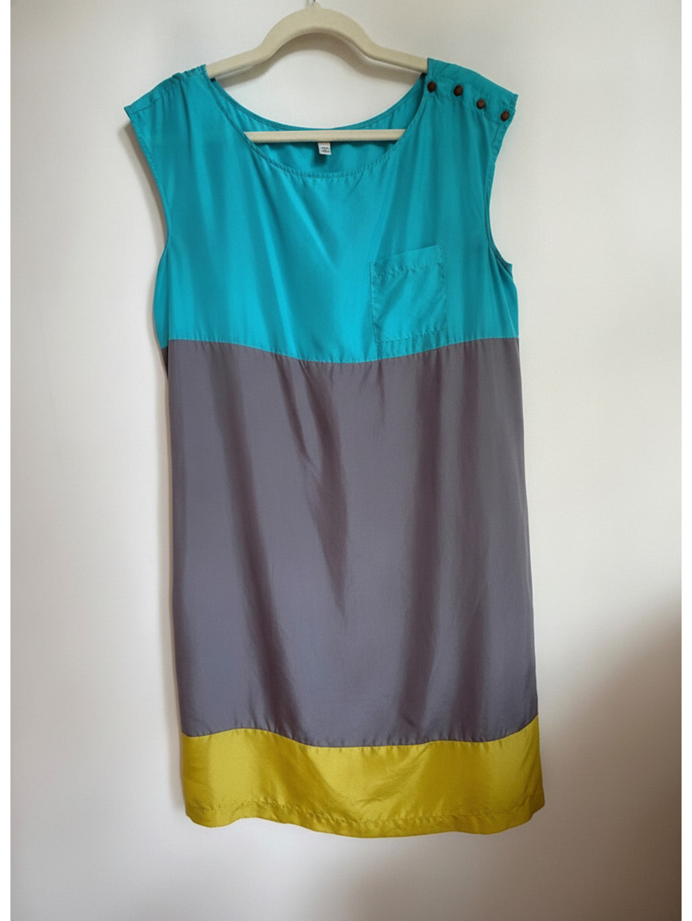 Odille Colorblock Sleeveless Dress Size 8